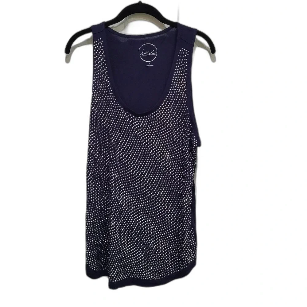 NEW Dressy Navy Tank XL